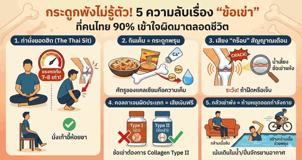 กระดูกพังไม่รู้หากทำสิ่งเหล่านี้ เบต้าเเคลโปรพลัส ช่วยบำรุง